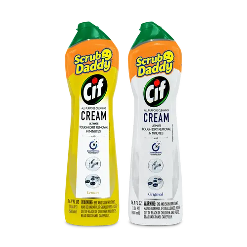 Scrub Daddy Cif All Purpose Cream Cleanser - Original Formula for Household Cleaning - Effective for Dirt Removal