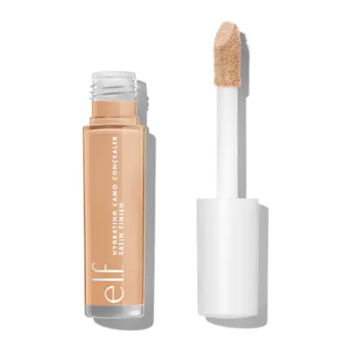 e.l.f. Hydrating Camo Concealer - Full Coverage, Under Eye, No Creases, Satin Finish with Long-Lasting Wear, 25 Shades