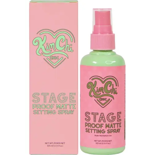 KimChi Chic Beauty Stage Proof Matte Setting Spray - 3.55fl oz, Long Lasting, Rice Powder