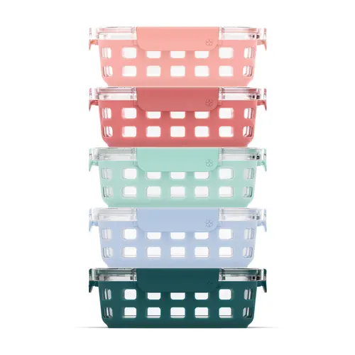 Duraglass™ Meal Prep Containers, Set of 5
