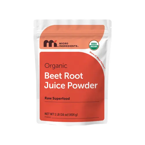 Micro Ingredients Organic Beet Root Juice Powder, 1 Pound