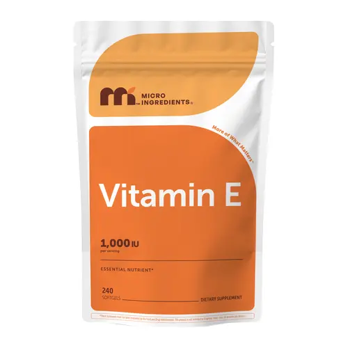 Micro Ingredients Vitamin E 1000 IU Softgels
