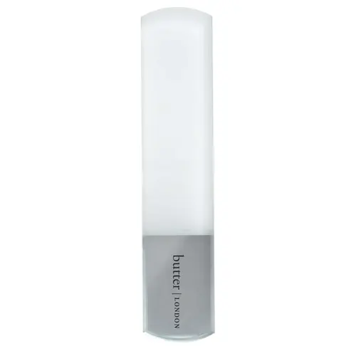 butter LONDON Signature Glass Pedicure Foot File & Callus Remover Tool Smooth Exfoliate footcallusremover