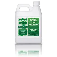 Darker Green - Liquid Iron & Micronutrient Fertilizer -  Boost Grass Color - Deep Green Results - Simple Lawn Solutions - 32 oz