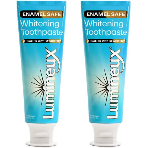 Lumineux Fluoride Free Whitening Toothpaste | 1 PACK or 2 PACK | Mineral Rich Sea Salt | Peroxide Free | Enamel Safe for Sensitive Whiter Teeth | No Artificial Colors, Dyes or Preservatives - SLS Free Dentist Formulated - 3.75 Oz