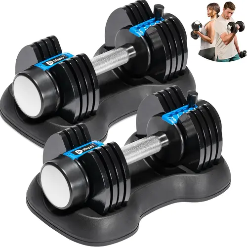 Adjustable 25lb Dumbells - Home Gym Training adjustable dumbbells