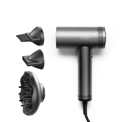 TYMO AIRHYPE Professional Powerful Salon Dryer Set - Multifunctional Hair Dryer with Airwrap, Curl Diffuser Attachment, Fast Drying, Salon-Grade Styling, New Year Holiday Gift for Women, Gift Box Ready Blowout Tool