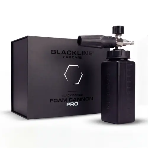 BLACKLINE Foam Cannon Pro Foam Lance – High-Performance Car Wash Equipment, 1000ml Capacity, Thick Shaving Cream-Like Lather, 1/4"-Quick Connect for Car Washing