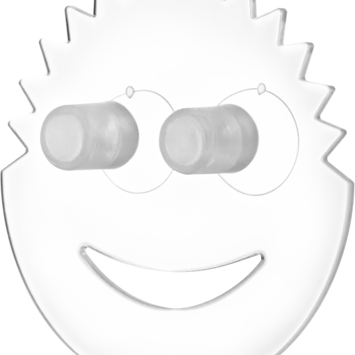 Daddy Caddy Scrub Daddy Plastic Sponge Organizer and Holder - Attaches with Suction Cups on Most Sink Surfaces