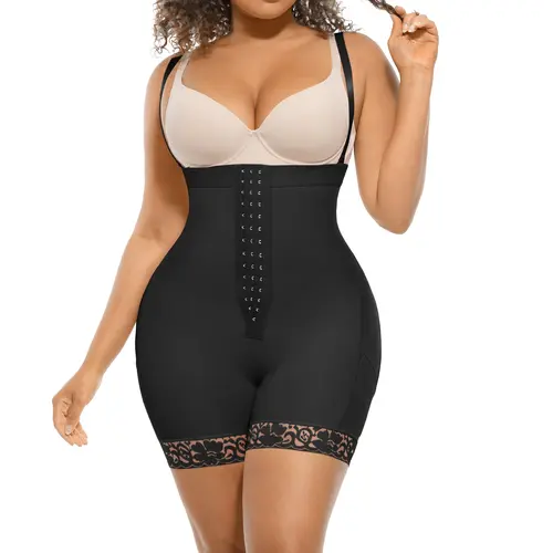 FeelinGirl Fajas Colombianas Shapewear Full Body Girdle for Tummy Control, Adjustable Body Shapewear Underwear with Zipper Crotch #Summervibes