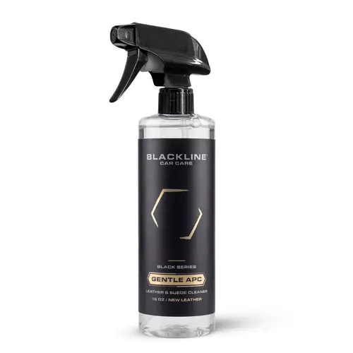 BLACKLINE Gentle APC Automotive Interior Cleaner – Leather, Suede-Safe Formula with Luxurious Leather Scent for Delicate Surfaces, Daily Detail Ease