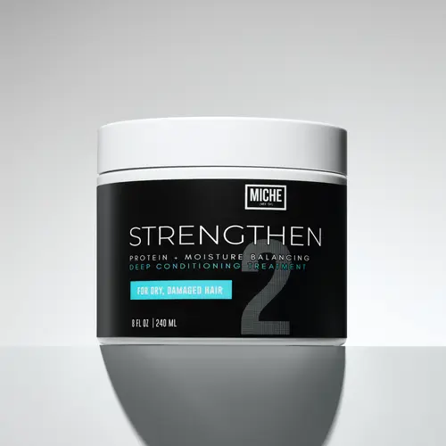 [MICHE] Protein + Moisture Balancing Deep Conditioner | Strengthen damaged hair strands | Colored treated or Straight hair - Miche Beauty