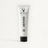 Mad Rabbit Defend Tattoo Sunscreen- SPF 30 100mL Tube- Mineral Sunscreen Lotion - Tattoo Fade Protection and Moisturizer, Anti-Aging Formula