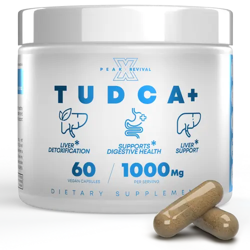 Tudca+ Supplement 1000mg Per Serving Support Liver Digestive Health Dietary