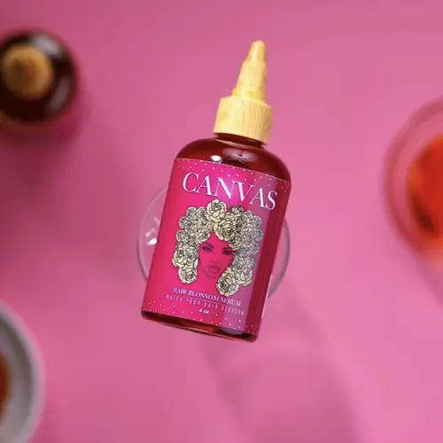 Canvas Beauty ORIGINAL Hair Growth Serum with Castor Oil & Biotin for Nourishing Moisturizing & Dandruff Control 4oz