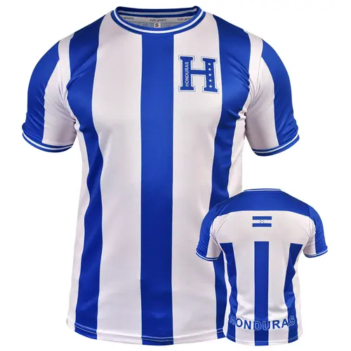 Fox & Fury Heritage-inspired Soccer Jersey Fans of Honduras Colors - Soccer Shirt - Football Jersey Men/Women/Unisex