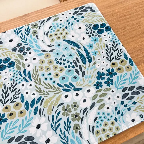 Elyse Breanne Design Computer Desk Mat, Extra Large Mouse Pad, Machine Washable, Non-Slip Natural Rubber, 2 Sizes, Desk Accessories, Office Accessories, Work from Home Setup, Desktop Protector