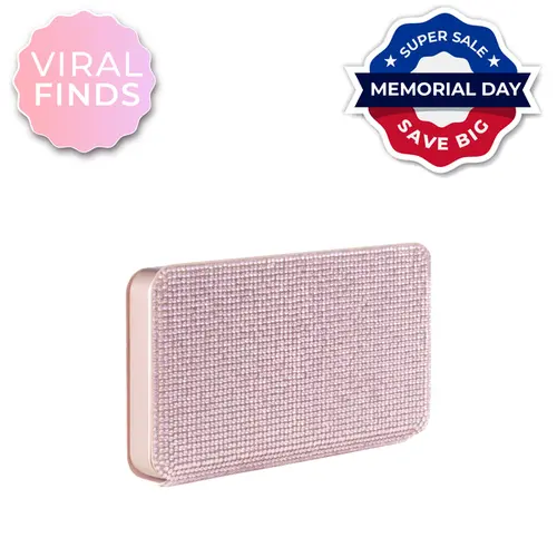 RIKI LOVES RIKI Riki Powerful LED Mirror & Power Bank for Portable Phone Charge and Touch-ups Scratch-resistant 5 Brightness Levels Labor Day Sale - Smartphone