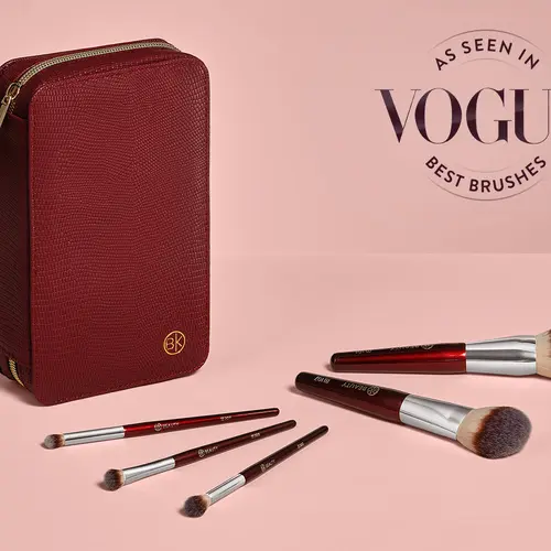 BK Beauty Travel Brush Set with Pouch