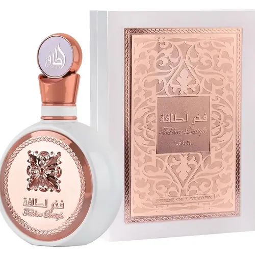 Lattafa Fakhar for Women Eau de Parfum Spray, 3.4 Ounce Fragrance Perfume Scent Pomegranate Scented Aroma
