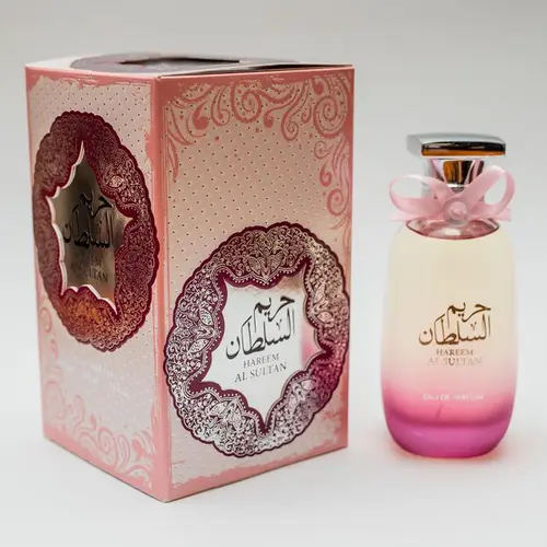 Ard Al Zaafaran Hareem Al Sultan Women's EDP Perfume - 3.4oz(100ml) Single Item, Elegant Women's Fragrance, Fruit-Flavored Scent with Apples, Dark Vanilla Blend, Long-Lasting EDP Liquid Perfumes