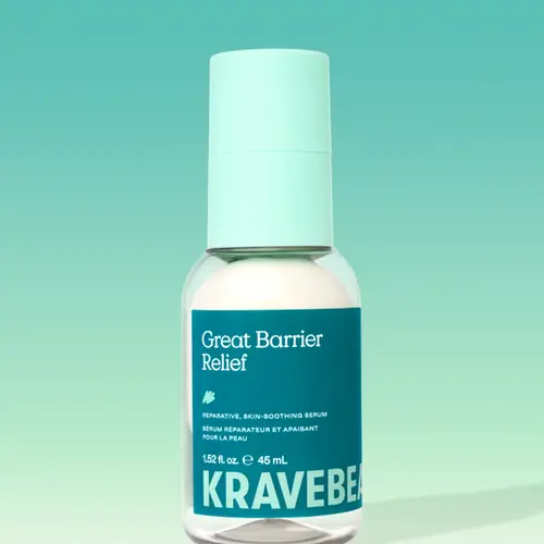 KraveBeauty Great Barrier Relief - Reparative, Skin-Soothing Serum for All Skin Type, Especially Sensitive & Eczema-Prone Skin
