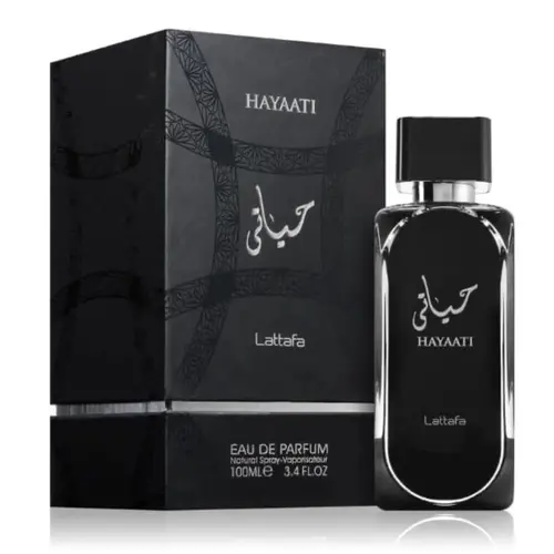 Lattafa | Hayaati | Unisex Fragrance | 100ML - 3.4 OZ | Eau De Parfum | Nutmeg, pink pepper, ginger, & bergamot