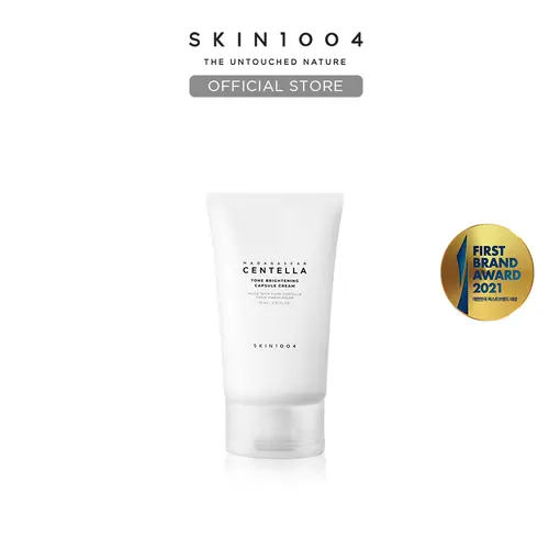 [SKIN1004 Official Shop] Tone Brightening Capsule Cream 2.53 fl.oz (75ml) Non-sticky Hydrating Brightening Moisturizer Skincare Soothing Cream