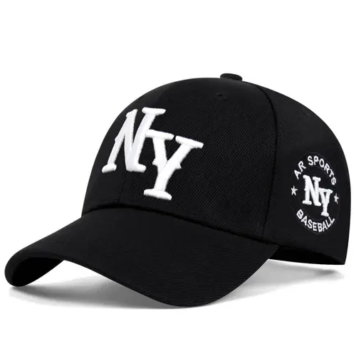 Letter Embroidered Baseball Cap, Outdoor Adjustable Sun Protection Casual Hat, Suitable For Men And Women Traveling in Spring And Autumn