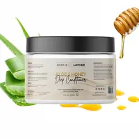 Aloe & Honey -Anti-Breakage Deep Conditioner Haircare Hydrating  Moisturizing Conditioning Hair Mask Moisturize Oil
