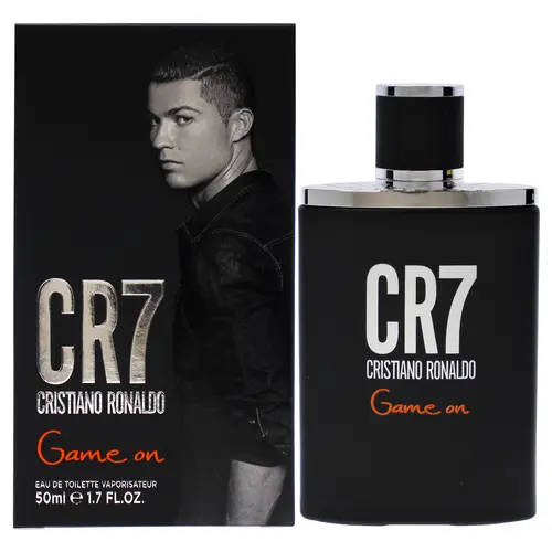 Cristiano Ronaldo CR7 Game On - Aromatic Fragrance For Men - Woody And Alluring Scent - Tropical And Dense Essence - A Dark And Sophisticated Aesthetic - Bold And Long Wearing - 1.7 Oz EDT Spray Lovers Bundle