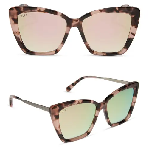 DIFF Becky II Oversized Cat Eye Sunglasses for Women