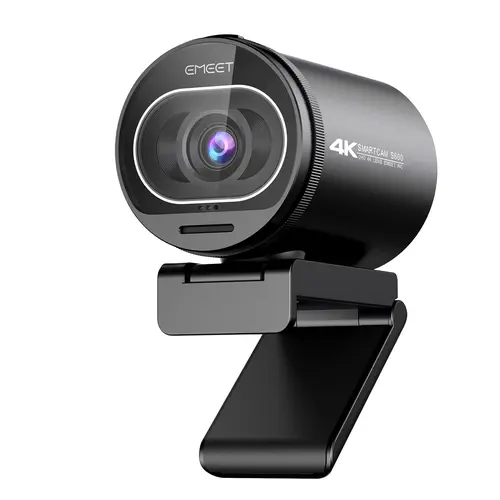 EMEET S600/S800 4K Autofocus Webcam with 1080P 60FPS, Built-in Mics, Privacy Cover – Webcam for PC, PC Accessories, Gaming Items, Streaming Equipment for Content Creator Live Streaming