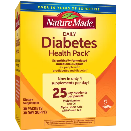 Diabetes Health Pack† Packets