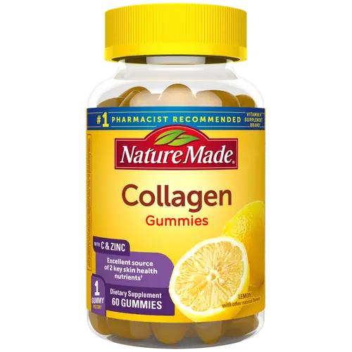 Collagen Gummies with Biotin, Zinc, C & E
