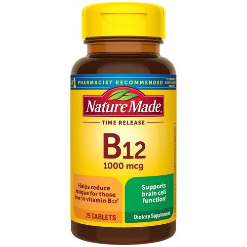 Vitamin B12 Time Release 1000 mcg Tablets