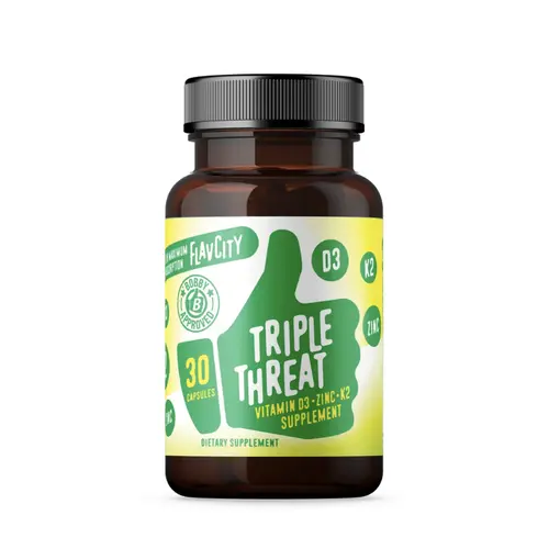 Triple Threat Supplement - 30 day supplement High Dose Vitamin Zinc