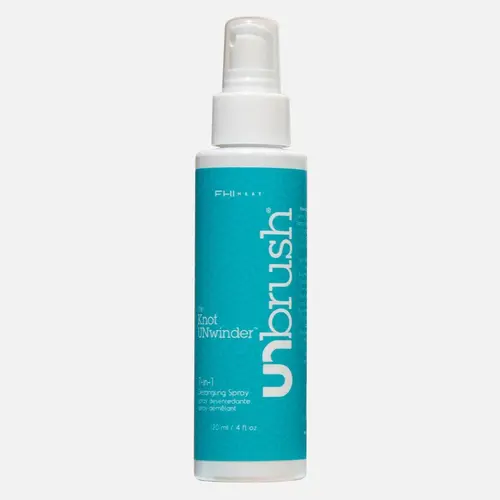 FHI HEAT UNbrush The Knot UNwinder 7-in-1 Detangling Spray - 4oz, Moisutre, Smooth, Heat protects, Haircare