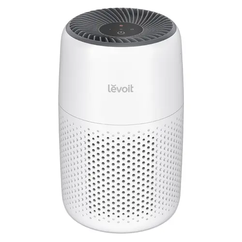 Levoit Core Mini Air Purifier - 3-in-1 Filter Cleaner with Fragrance Sponge, 1.06 kg Portable Household Items for Bedroom, Anti-Allergy, Viral Protection, Smoke, Dust, Pet Odors Relief, 1.06 Kilograms,dorm essentials,home essentials