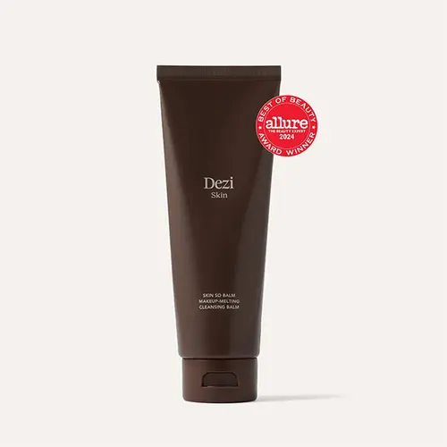 Dezi Skin Skin So Balm Facial Cleansing Balm - Daily Makeup Remover for Dry Face Application, Melts Grime, Removes Cosmetics, Mascara, and Delivers Soft Hydration (Double Cleanse Solution)