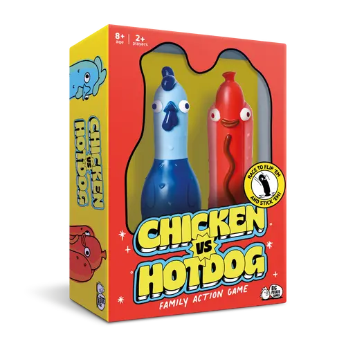 Chicken vs Hotdog - The UltimateParty Challenge Game for Kids & Families | Big Potato Games Family Fun Game Board Games For Family Night
