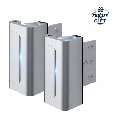 2 Pack Home Security Door Lock Withstand 800 lbs for Inward Swinging Door,Reinforcement Lock with 8 Screws to Prevent Unauthorized Entry door lock #Outdoorfun