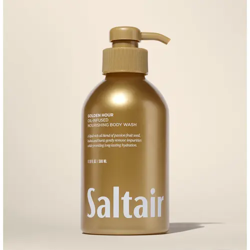 Saltair Golden Hour Oil-Infused Nourishing Body Wash - 17 fl oz - Radiant Sunflower, Juicy Pineapple, Fresh Coconut