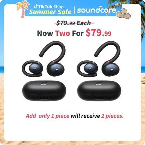 soundcore by Anker, Soundcore Sport X10 True Wireless Bluetooth 5.2 Workout Headphones #tiktokshopsummersale,back to school,back to school haul