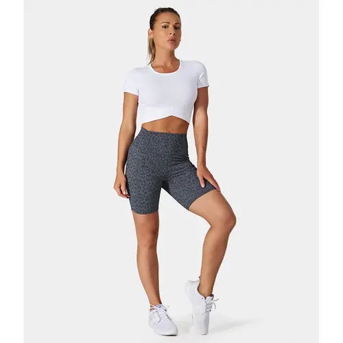 Halara High Waisted Side Pocket Running Biker Shorts #BackToSchool