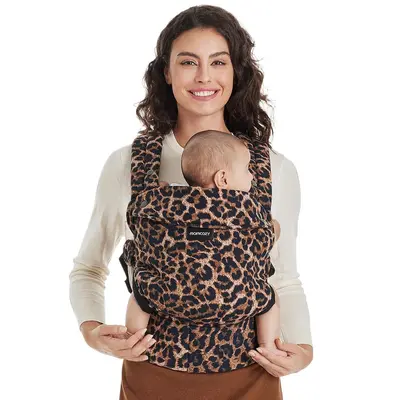 Momcozy Baby Carrier - Ergonomic, Cozy and Lightweight Carrier for 7-44lbs, Effortless to Put On, Ideal for Hands-Free Parenting, Enhanced Lumbar Support, Purehug for Infant to Toddler