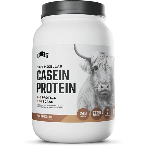 Levels Casein Protein, 100% Micellar, No Artificials, 24G of Protein