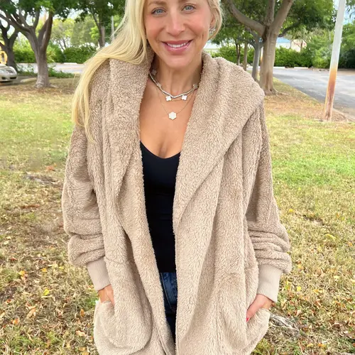 Aspen Teddy Bear Cardigan