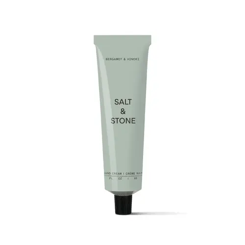 Salt & Stone Hand Cream (60 ml) - Unisex Hand Cream for Women and Men, Hydrates, Nourishes & Softens Skin, Cruelty-Free & Vegan, Unisex Body Care
