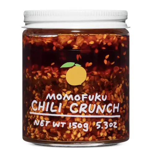 Momofuku Original Chili Crunch Chili Oil  5.30 oz Famous Sauce & Dip Flavor Garlic